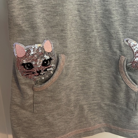 Grey long sleeve tunic size 6 - Picture 2 of 3